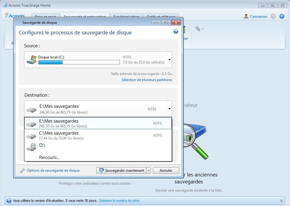 acronis_emplacement_sauvegarde