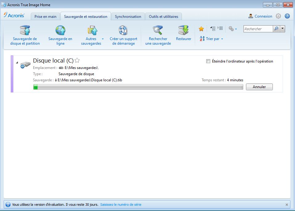 acronis_sauvegarde_encours